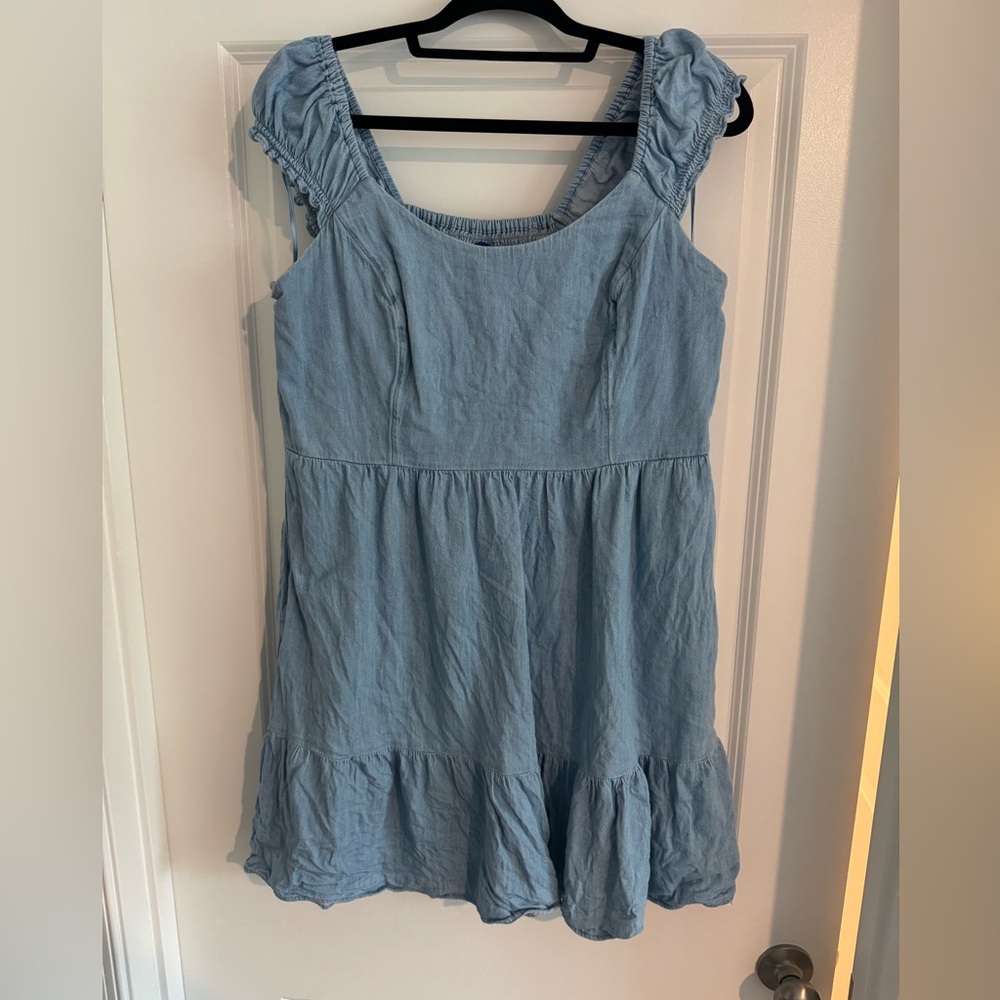 Light Blue Jean Dress